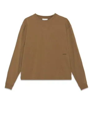 Dinah long sleeve T-shirt - Dark Camel