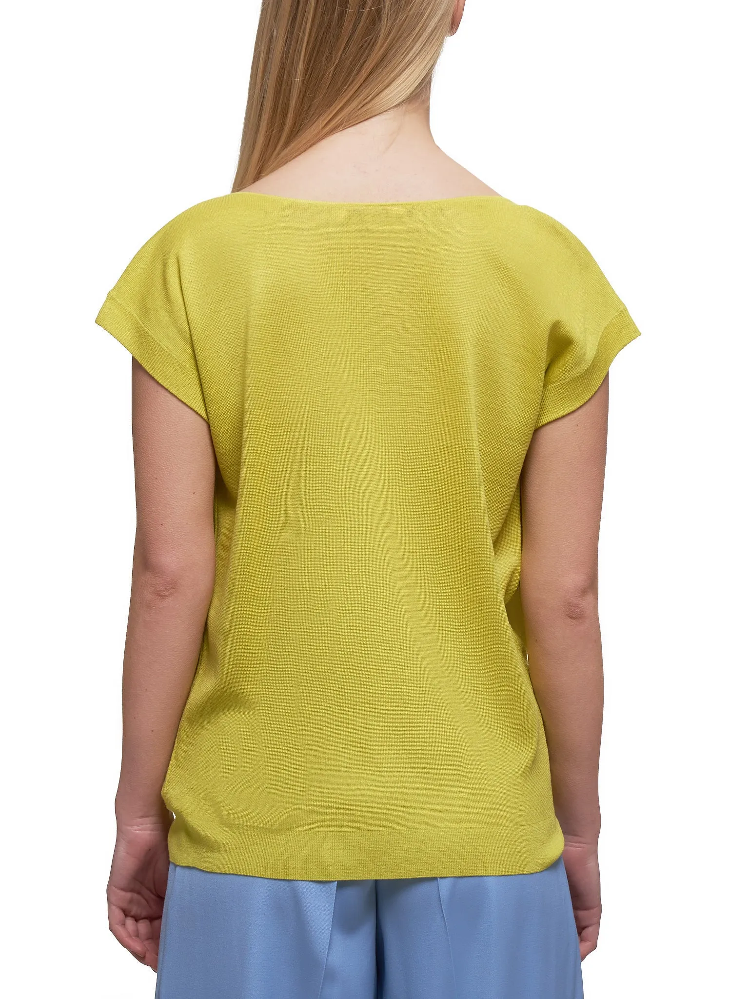 Draped Top (PMPU009ML0441-U6073-LIME)