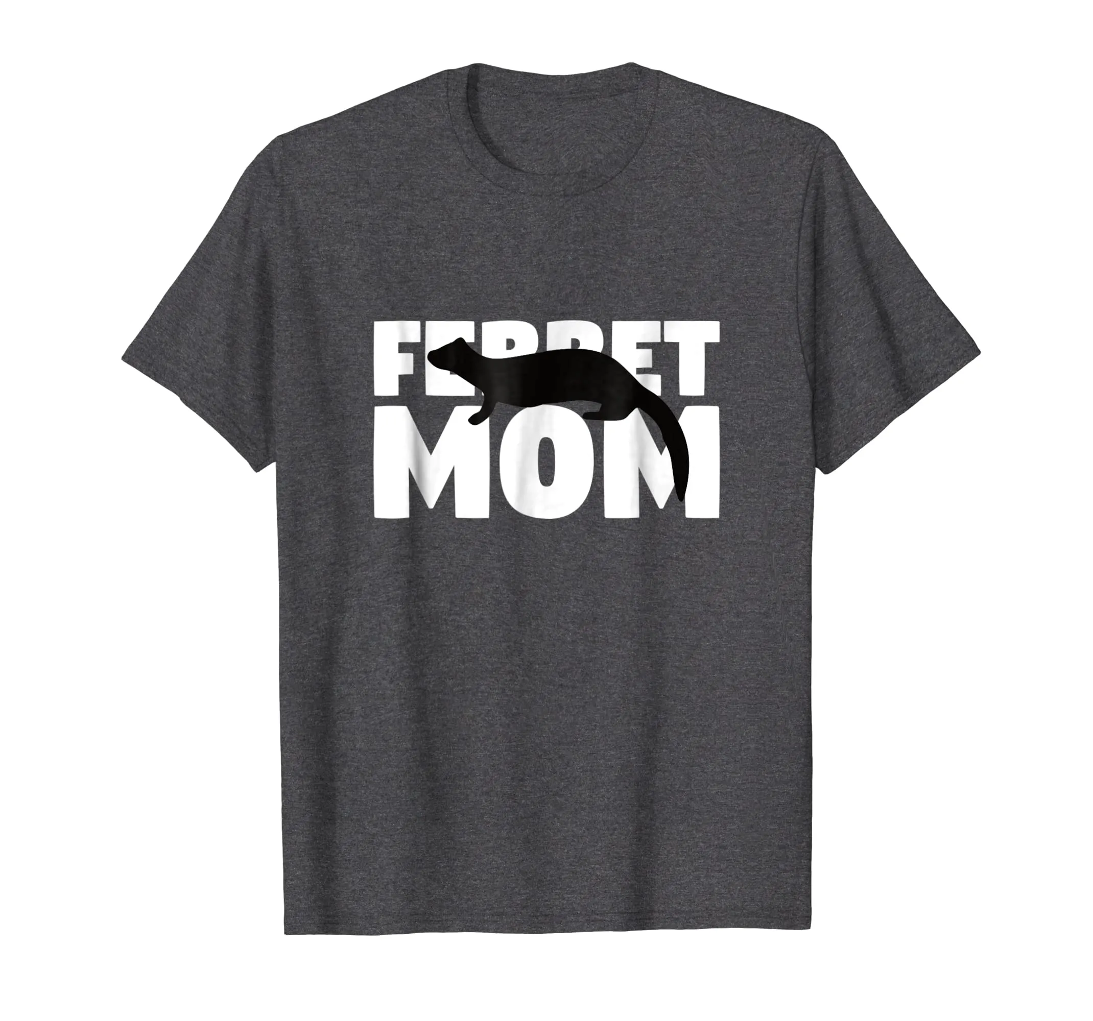 Ferret Mom T-Shirt Ferret Lover Gift for Mother Animal Tee