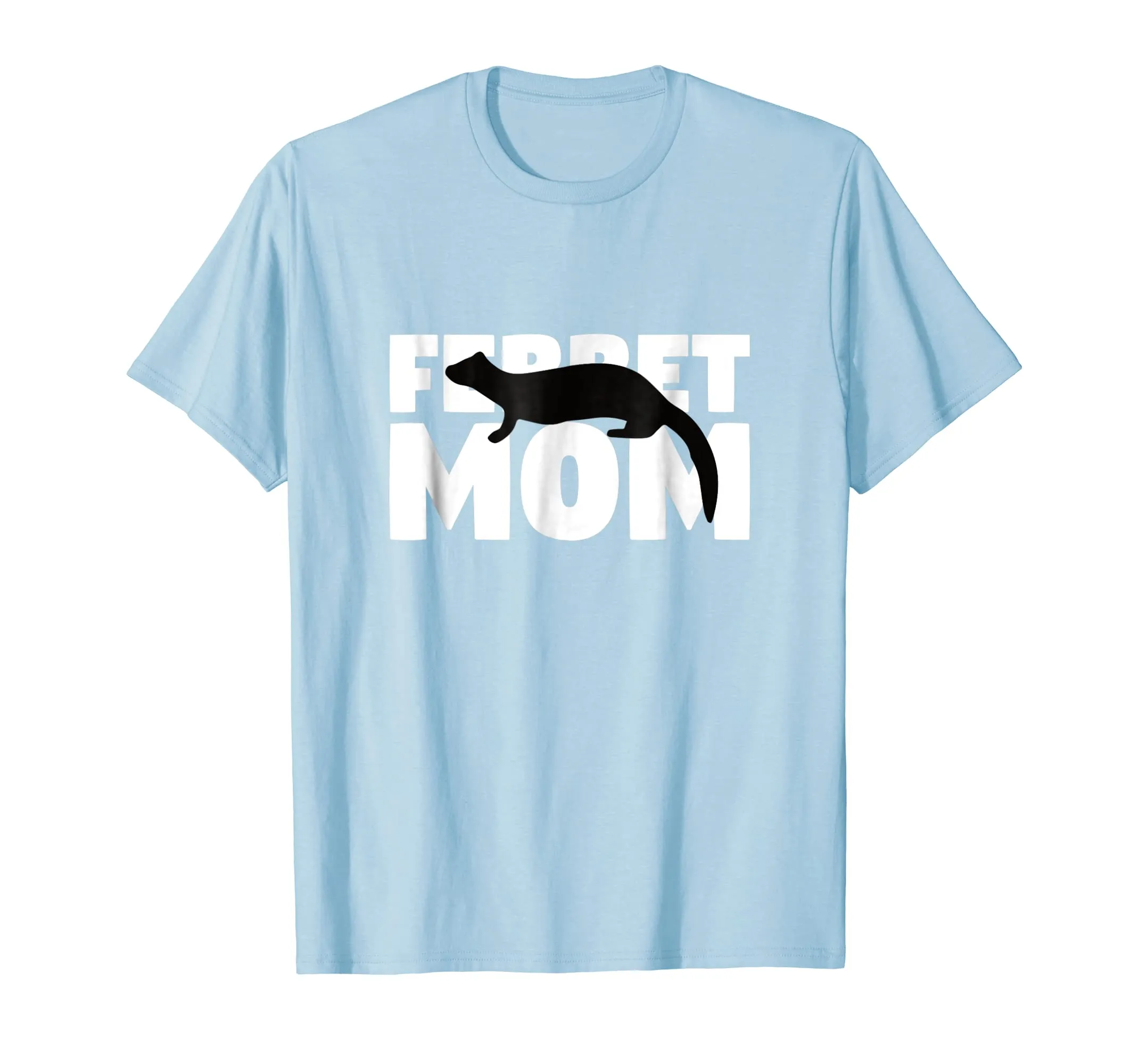 Ferret Mom T-Shirt Ferret Lover Gift for Mother Animal Tee