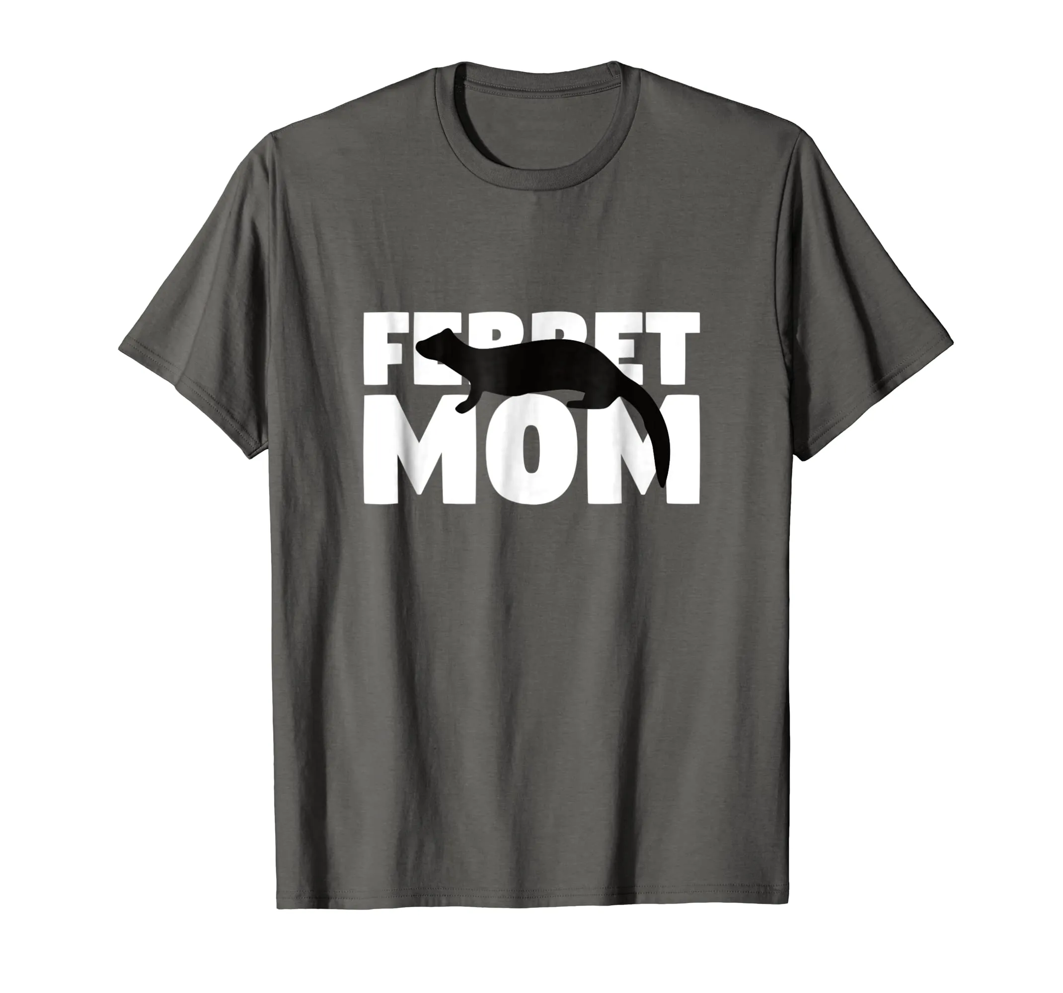 Ferret Mom T-Shirt Ferret Lover Gift for Mother Animal Tee