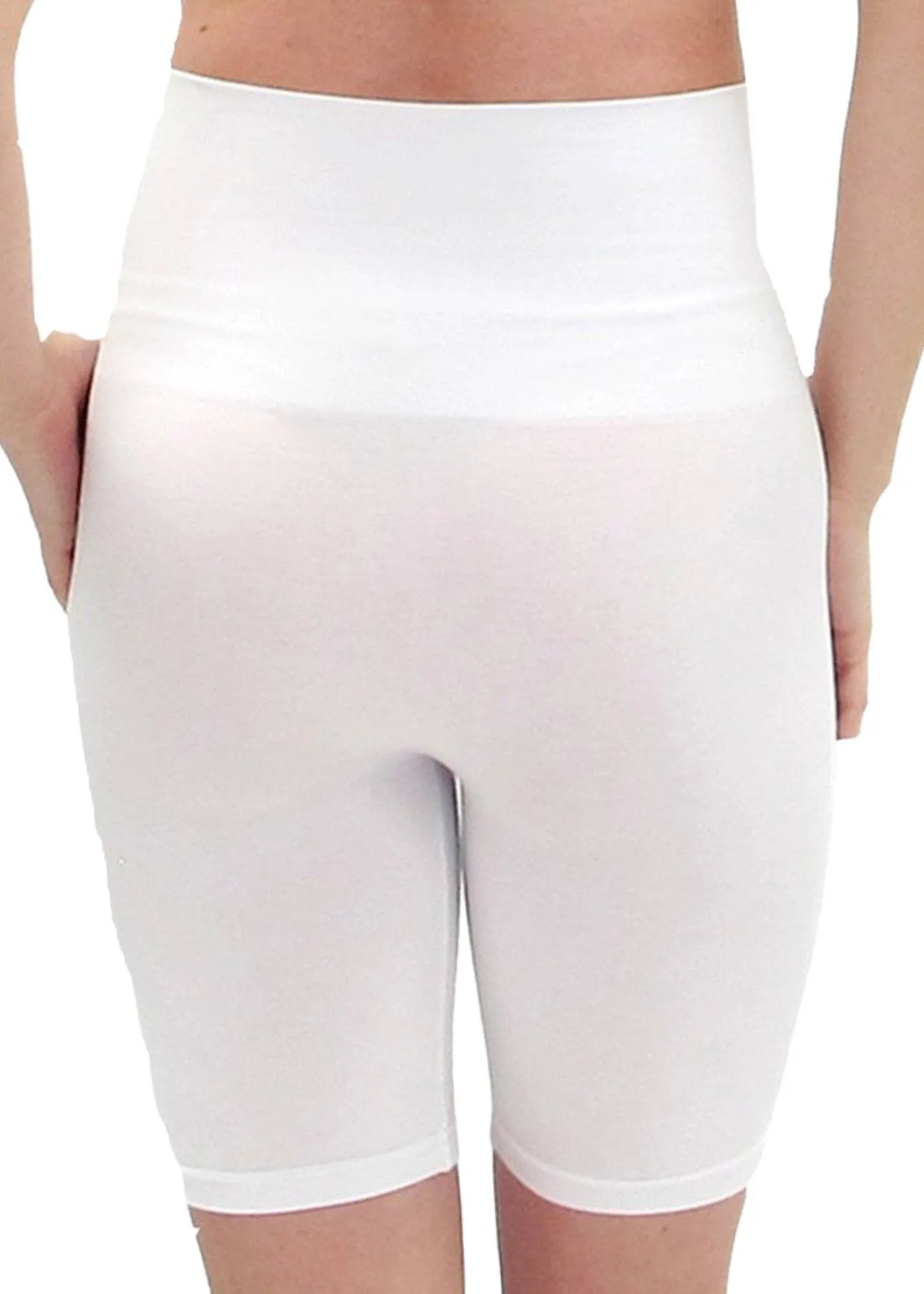 High Waist Bike Shorts: CHARCOAL