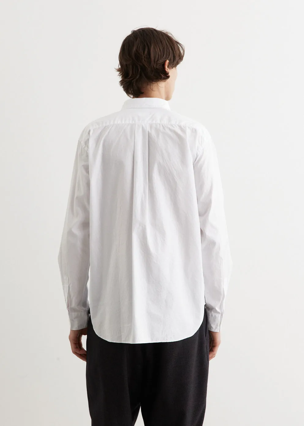 Jacquard Block Pattern Gingham Shirt