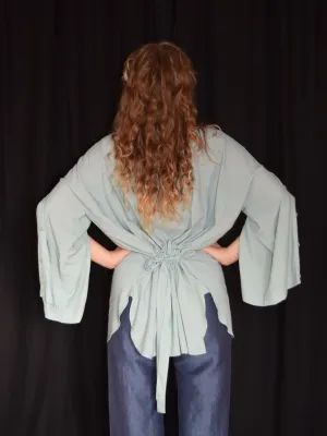 Jo big shirt, surf green