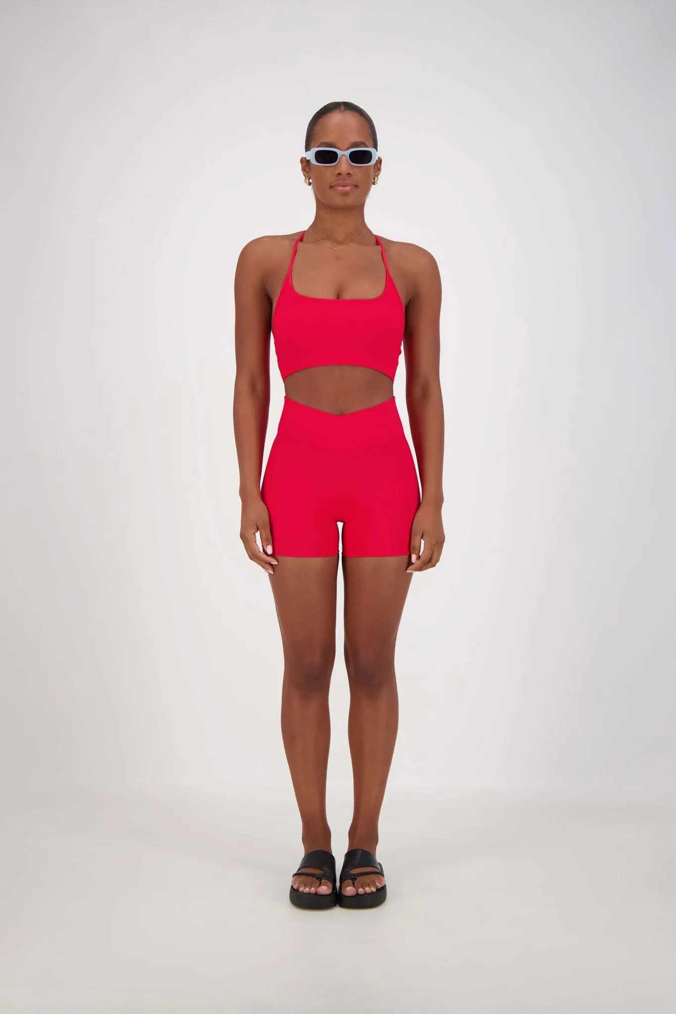Joan Shorts Red