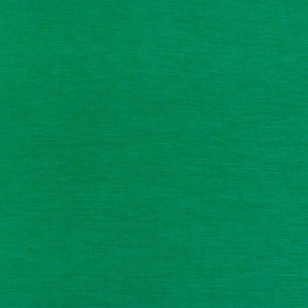 Kelly Green Solid Stretch Rayon Jersey Knit Fabric