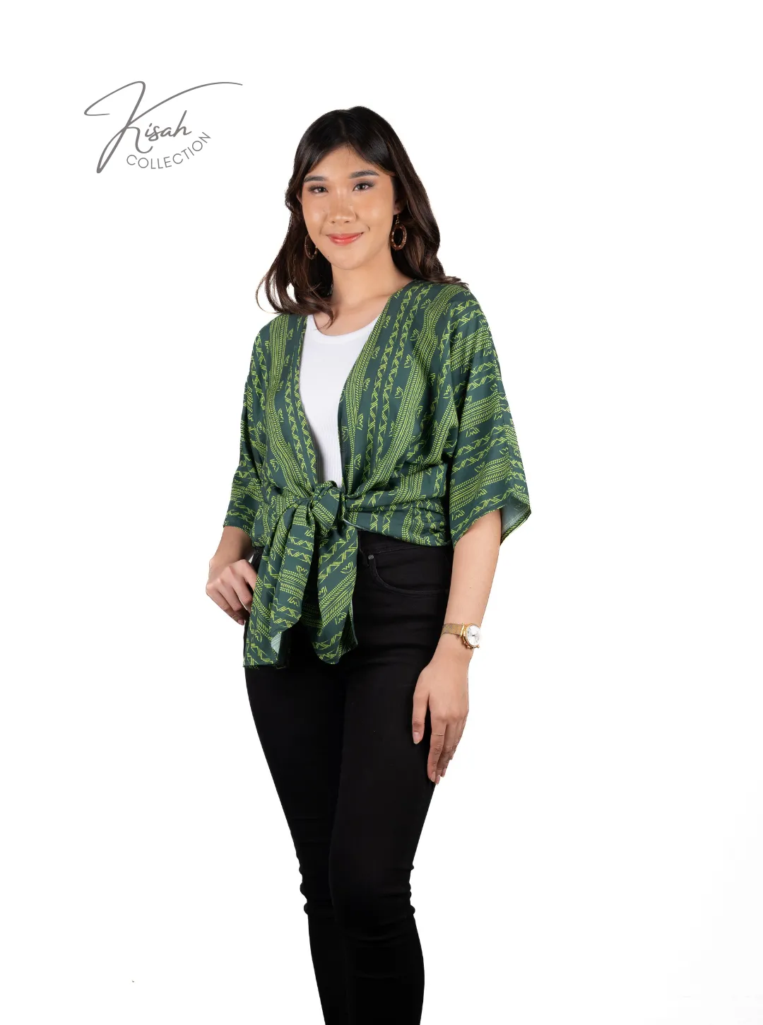 Kimono - Banat Dark Green
