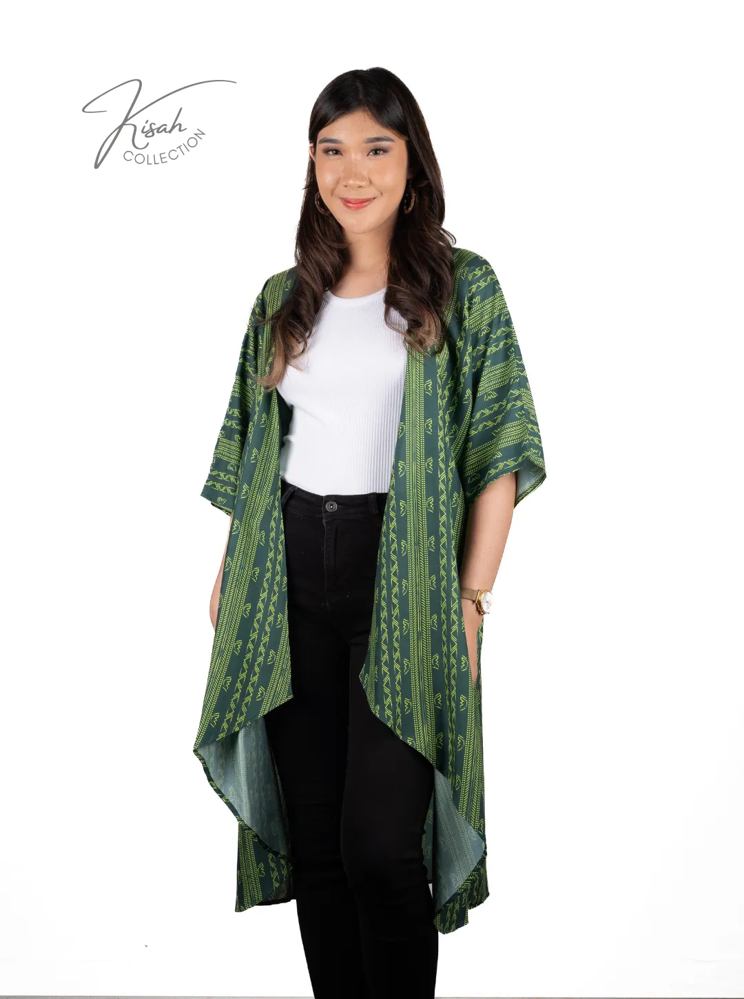 Kimono - Banat Dark Green