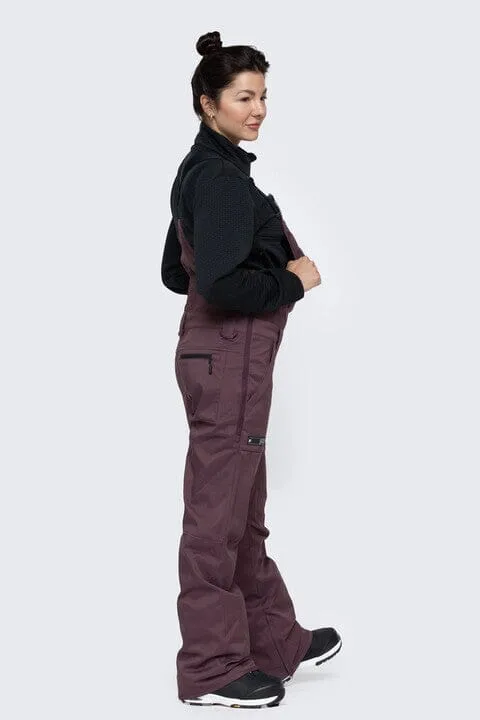 L1 Women's Loretta Bib Overall Snowboard Pants Huckleberry 2024