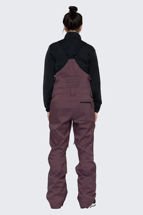 L1 Women's Loretta Bib Overall Snowboard Pants Huckleberry 2024