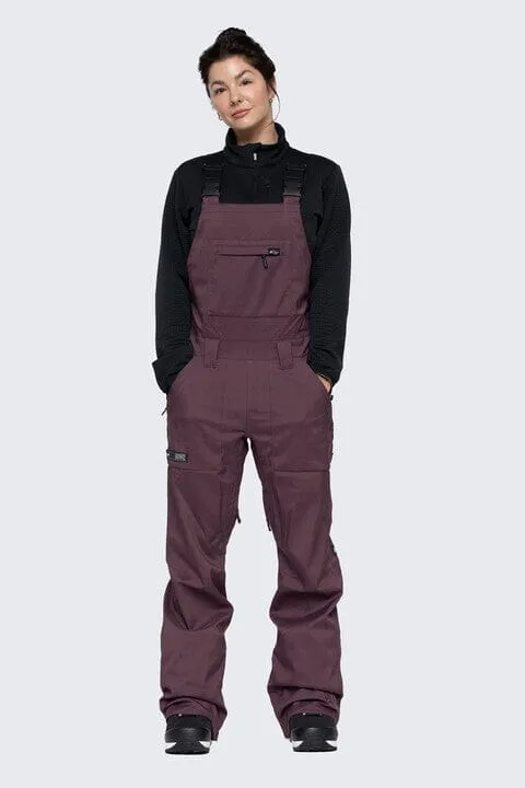 L1 Women's Loretta Bib Overall Snowboard Pants Huckleberry 2024