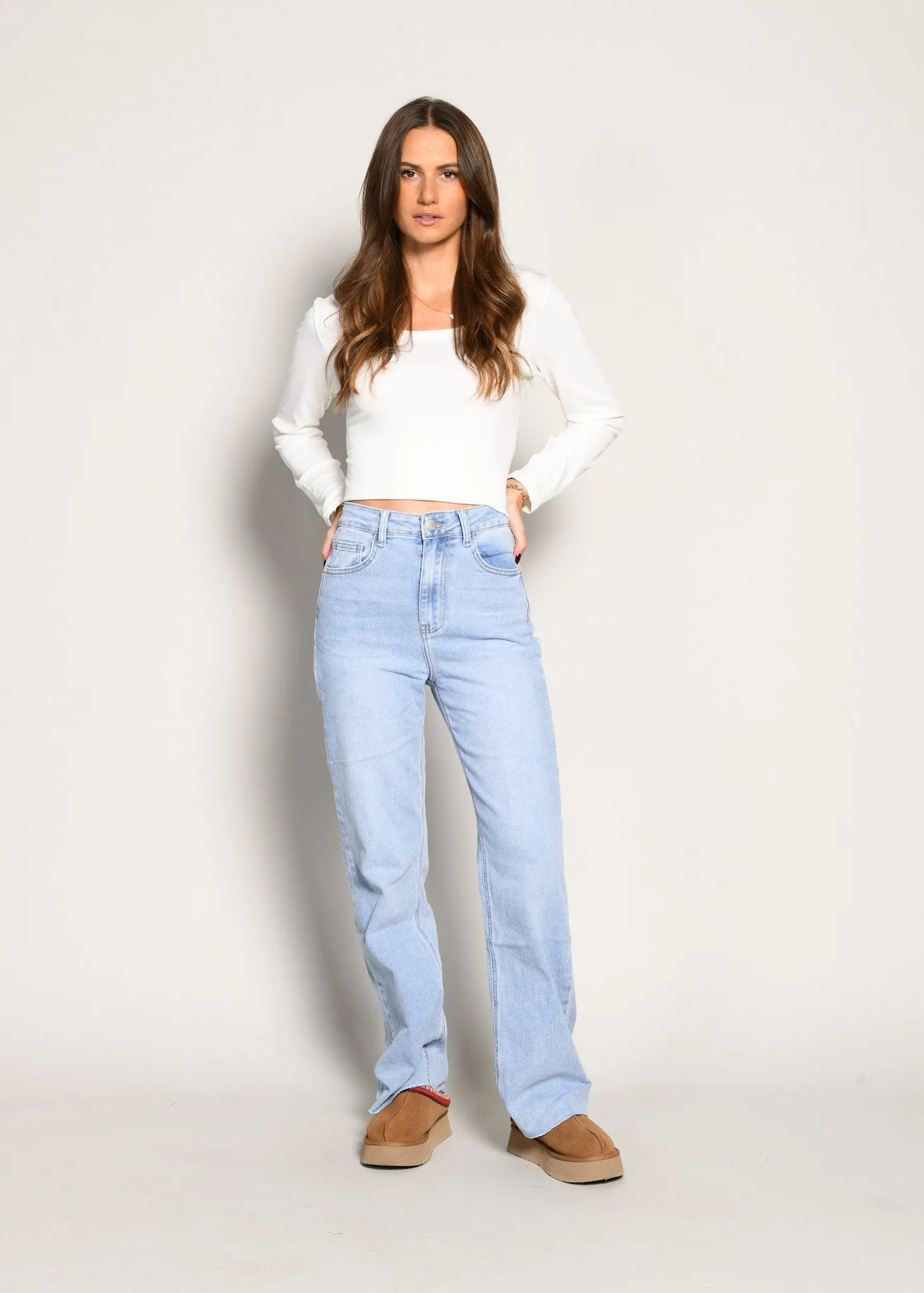 LONG JEANS LIGHT BLUE