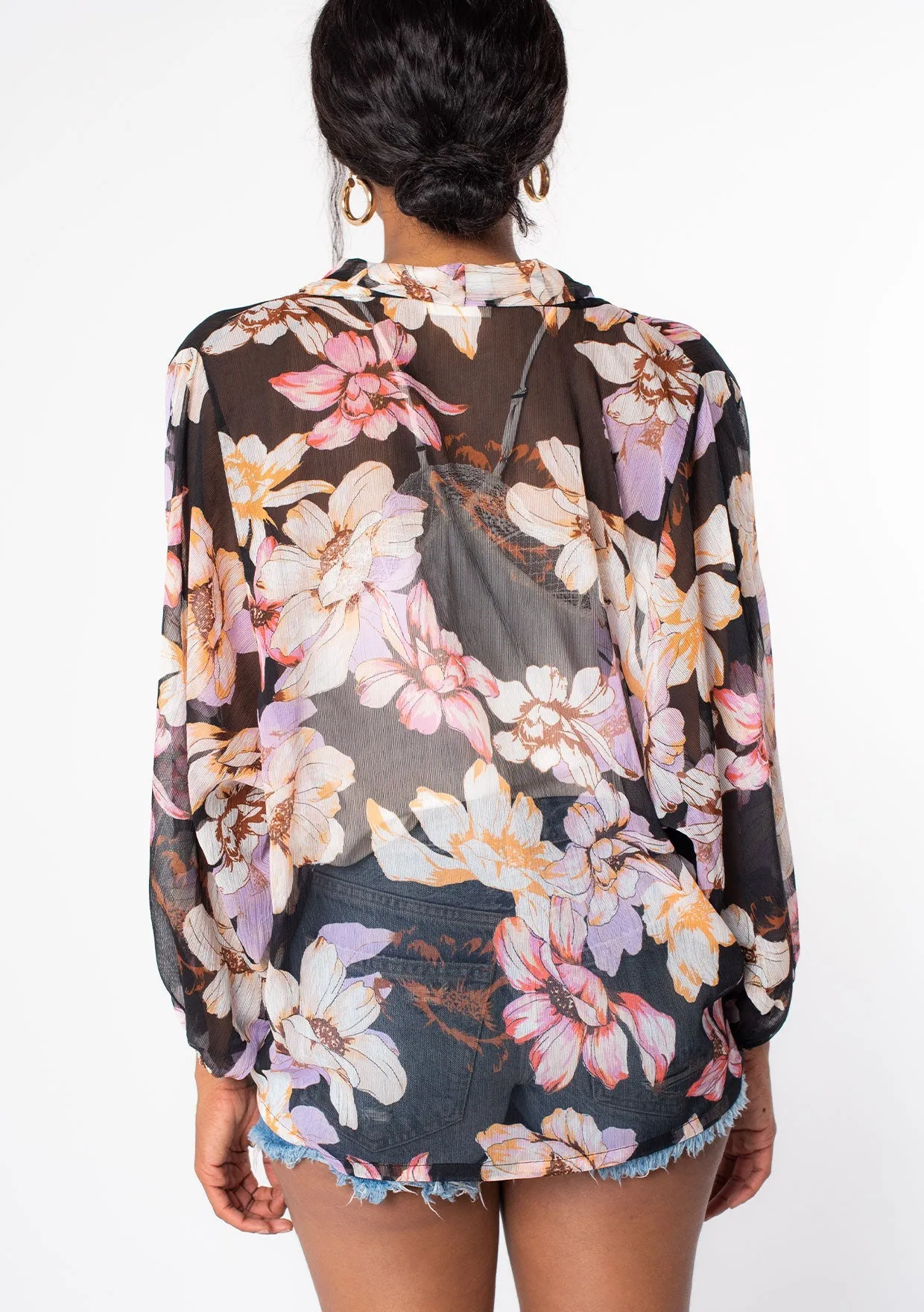 Lorina Tie Front Top