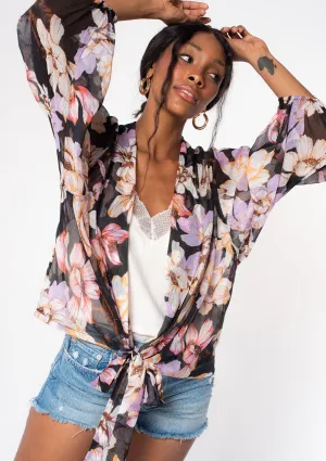 Lorina Tie Front Top