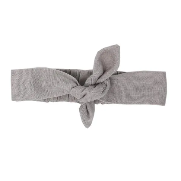 L'ovedbaby Organic Muslin Cloud Tie Baby Headband