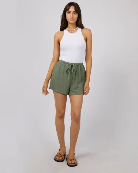 LUXE LINEN MINI SHORT