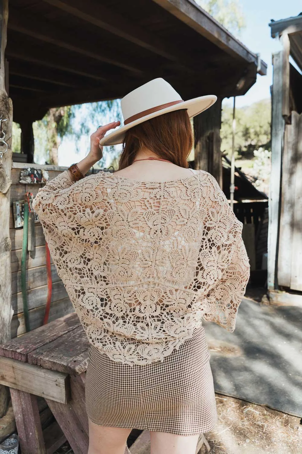 Magnolia Lace Tie Front Cover Up - 5 Colors