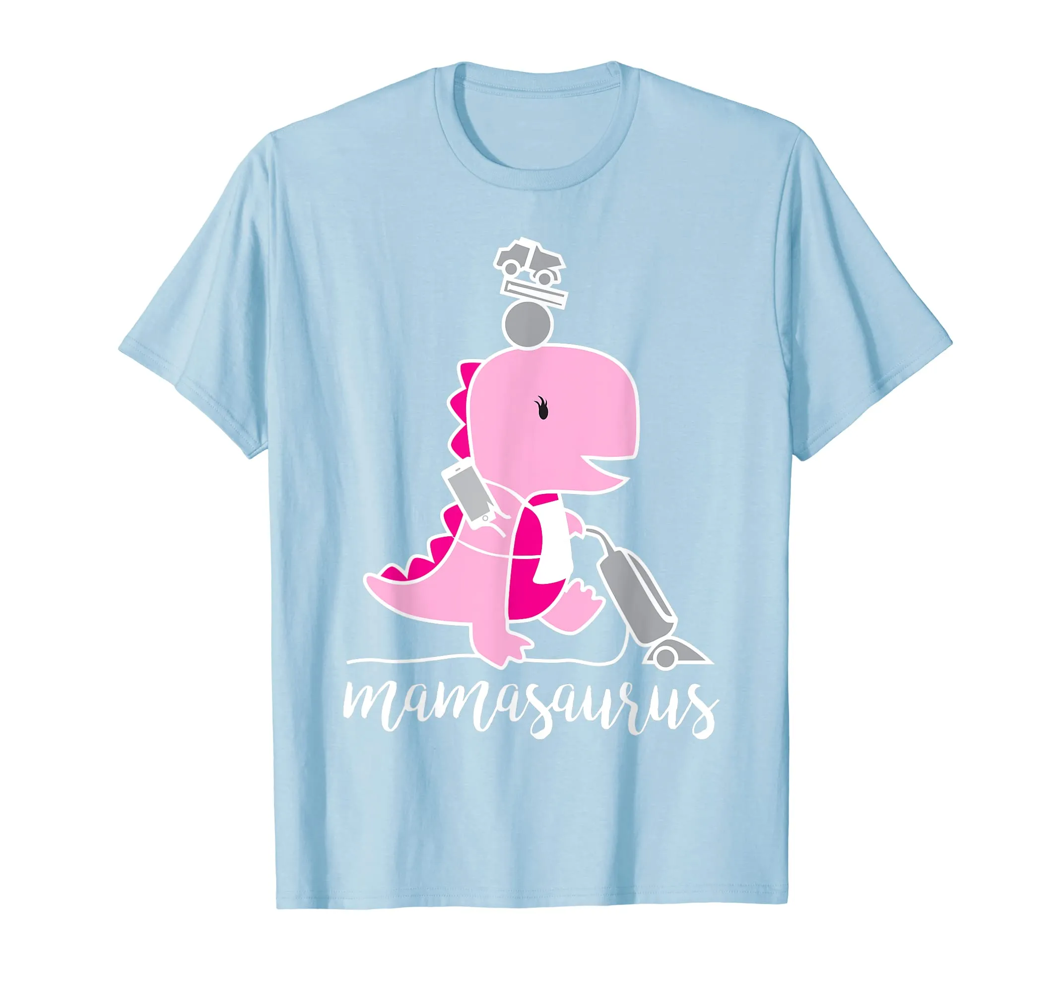Mamasaurus T Shirt Multi-tasking Maven, Mother Mama Mom Gift