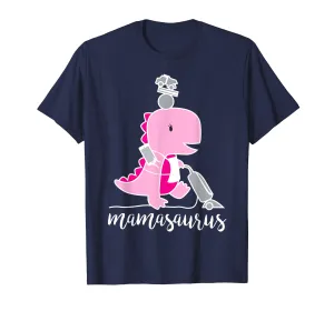 Mamasaurus T Shirt Multi-tasking Maven, Mother Mama Mom Gift