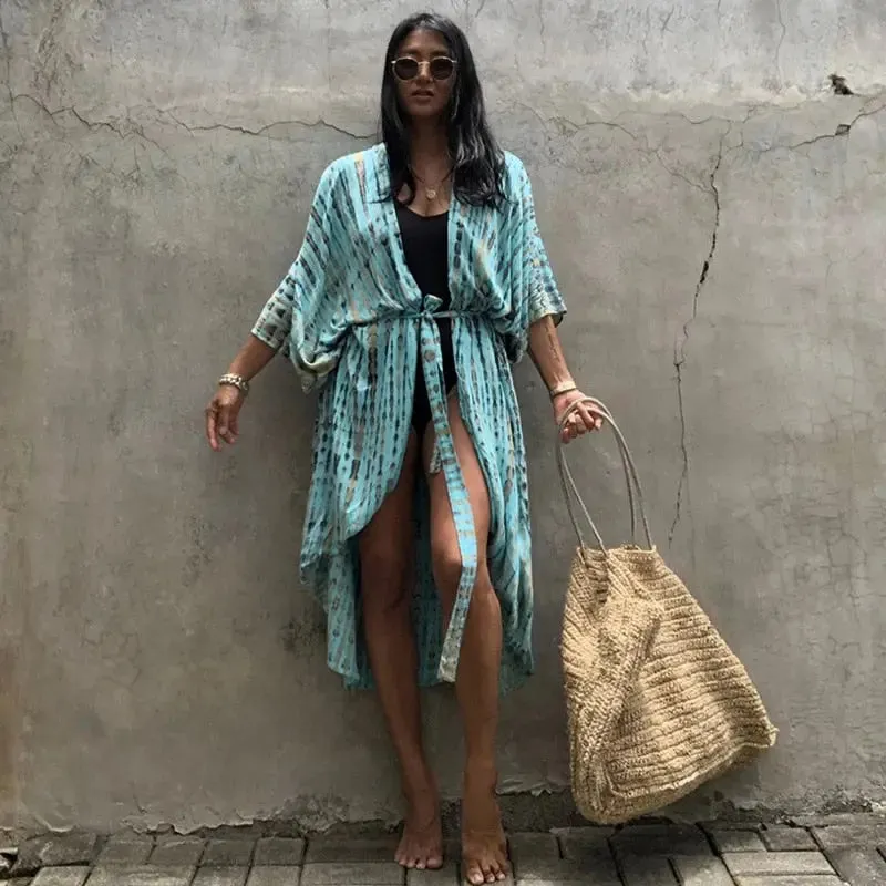 Maui Beach Kimono Cover Up