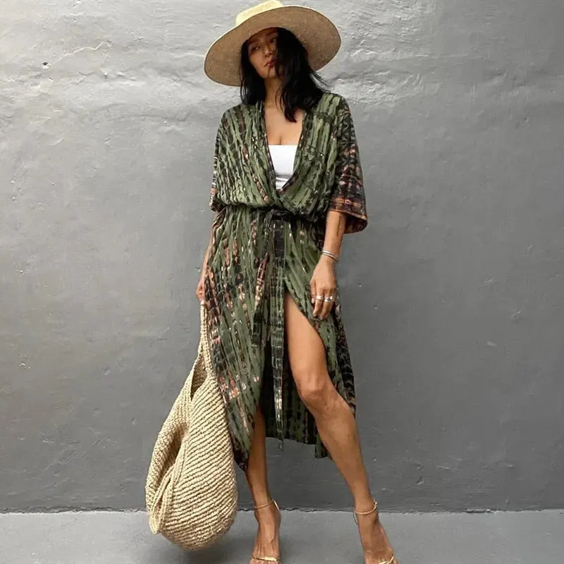 Maui Beach Kimono Cover Up