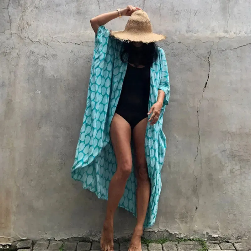 Maui Beach Kimono Cover Up