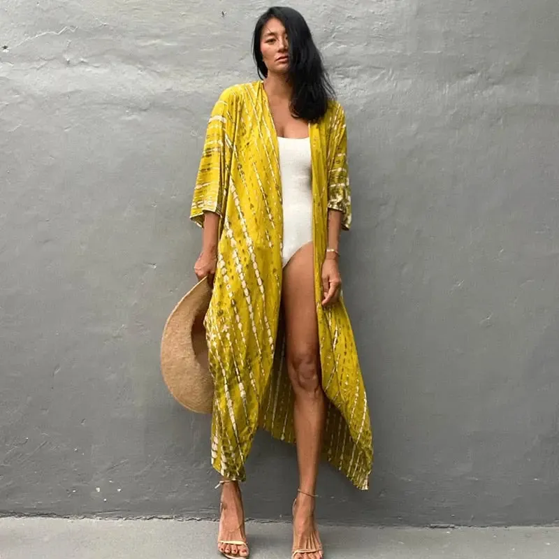 Maui Beach Kimono Cover Up