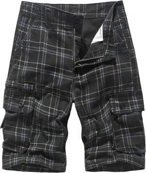 Men Shorts with Multi-Pocket Overalls and Men's Pants Summer Leisure Fashion Men's Pants Mens Cargo Chaps Shorts for