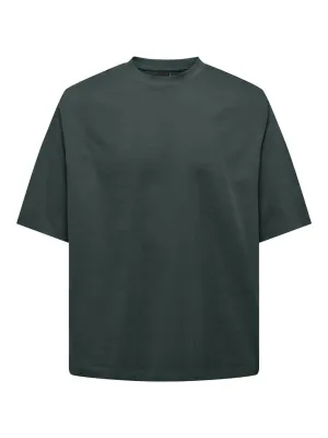 Millenium Oversized T-shirt Grijs
