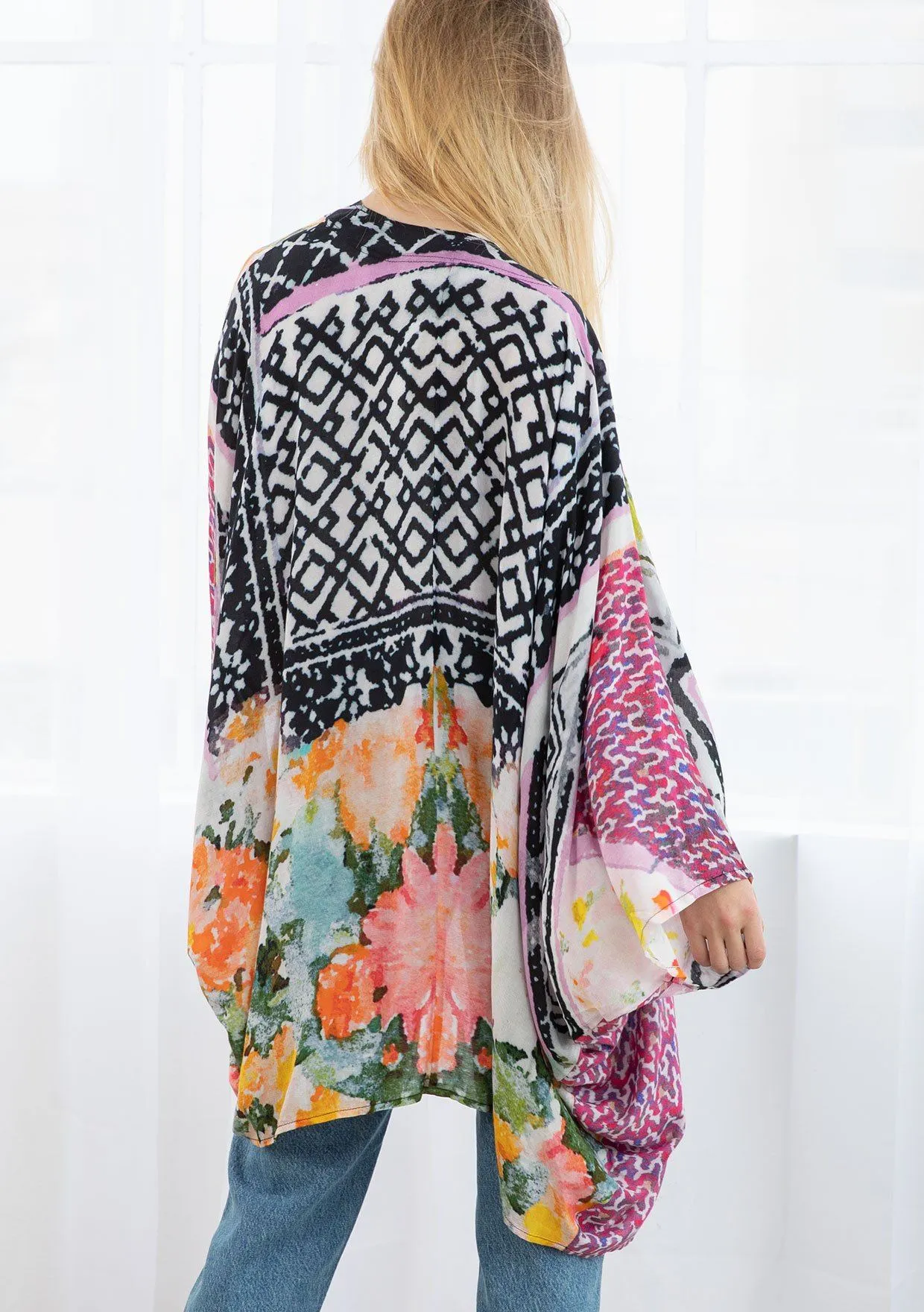 Mixing It Up Kimono