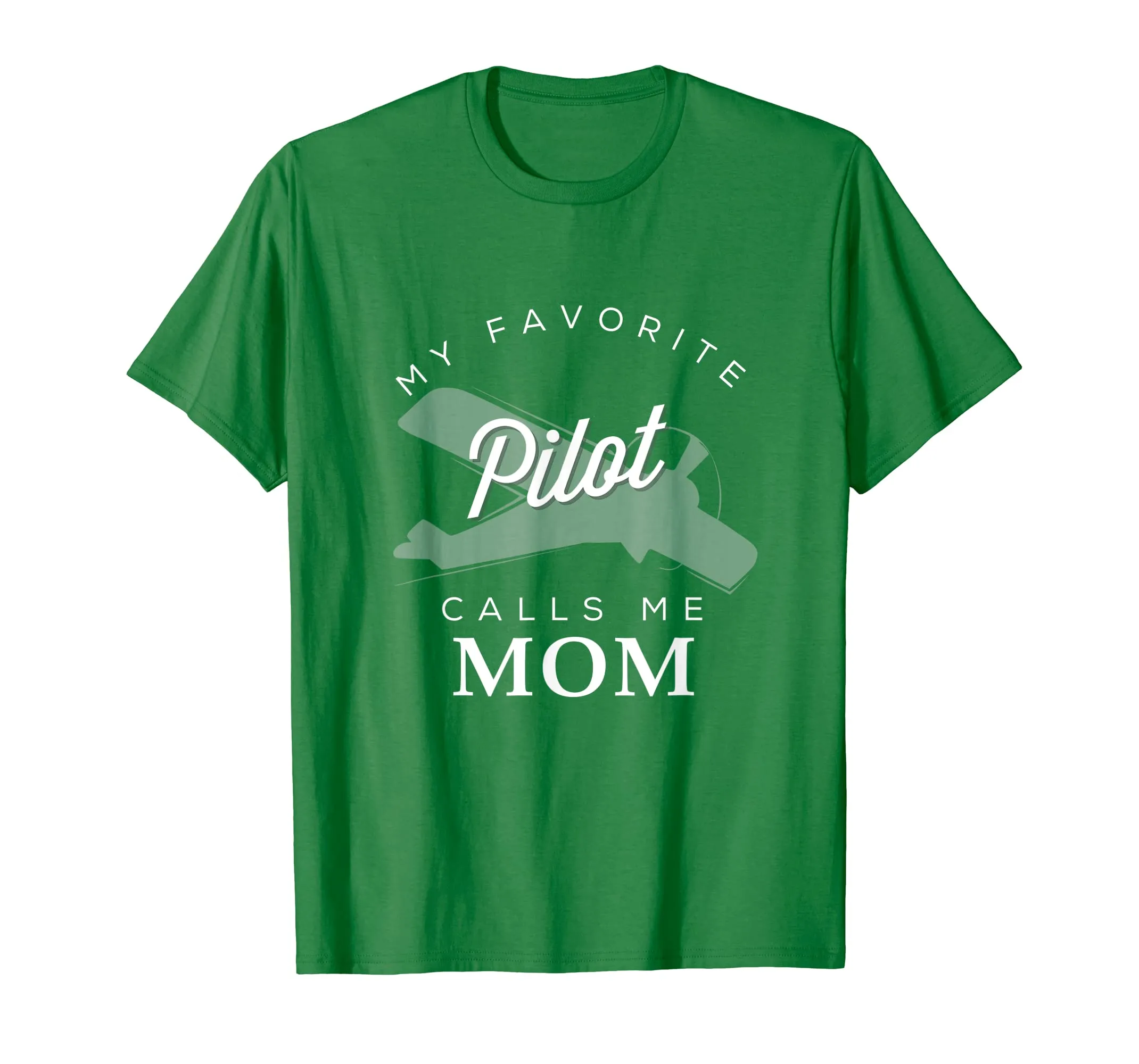 Mom Mother Son Daughter Airplane Pilot T Shirt Birth Day