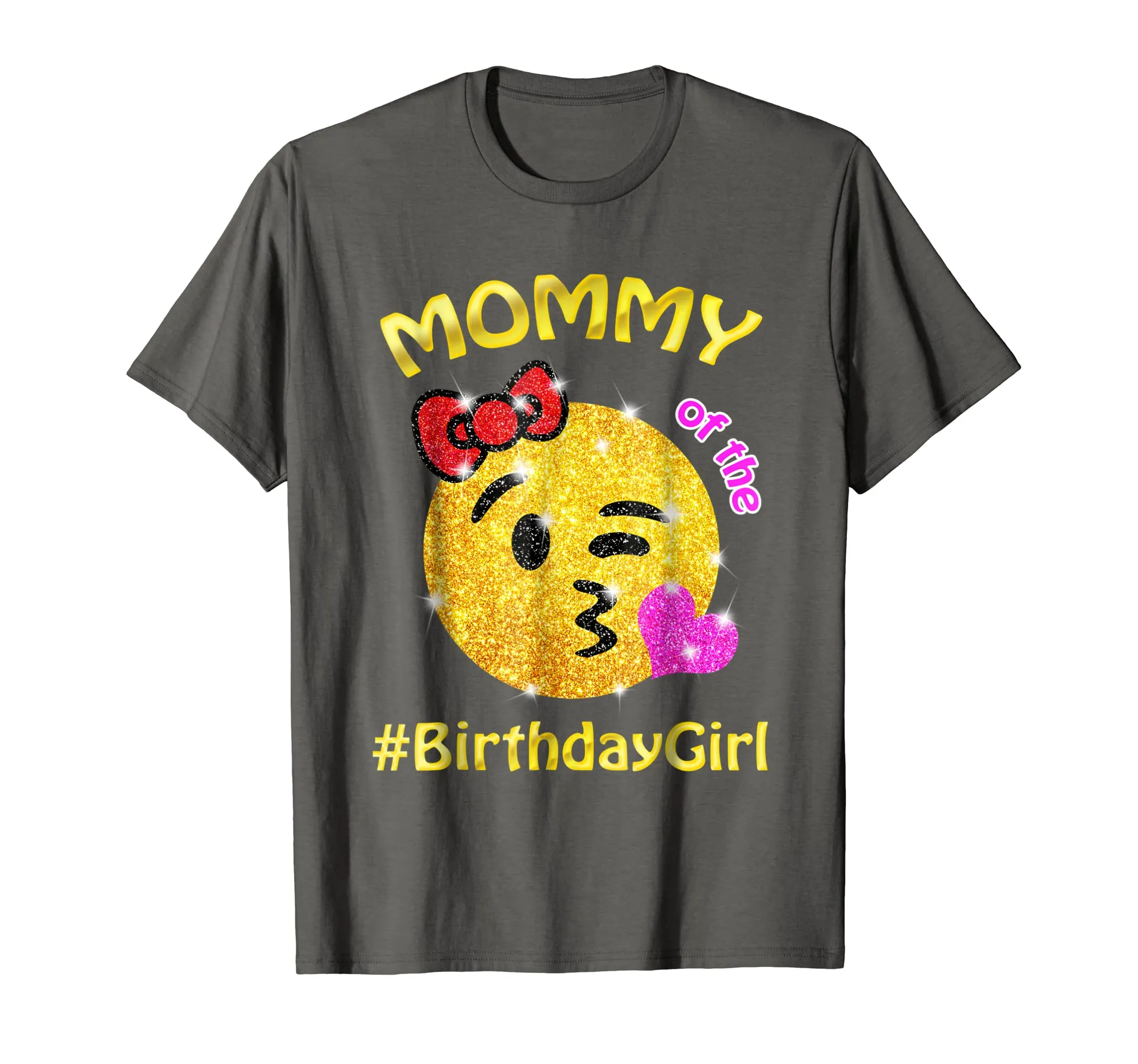 Mommy Of The Birthday Girl Emoji Shirt Gifts Mom Mother Part