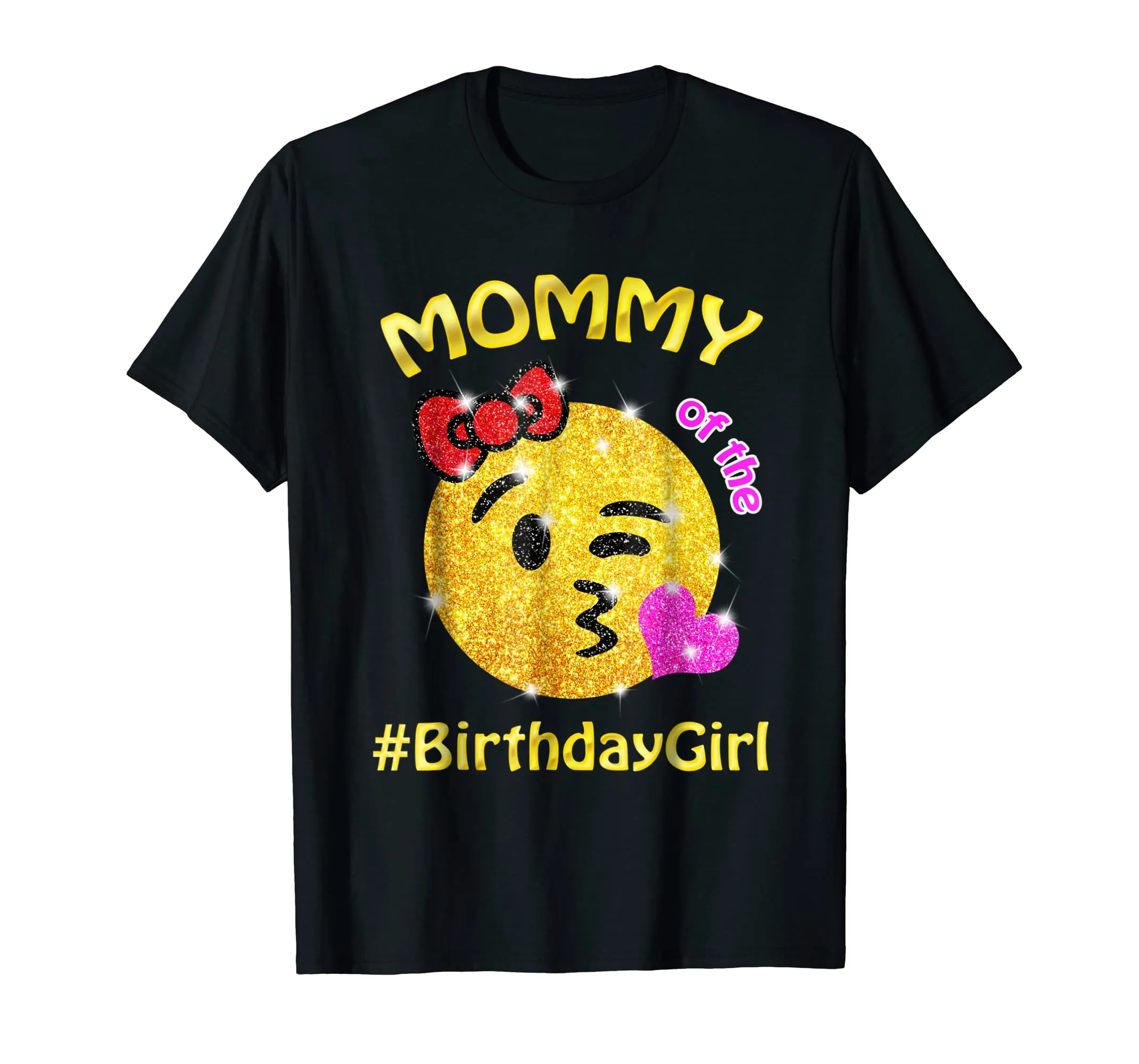 Mommy Of The Birthday Girl Emoji Shirt Gifts Mom Mother Part