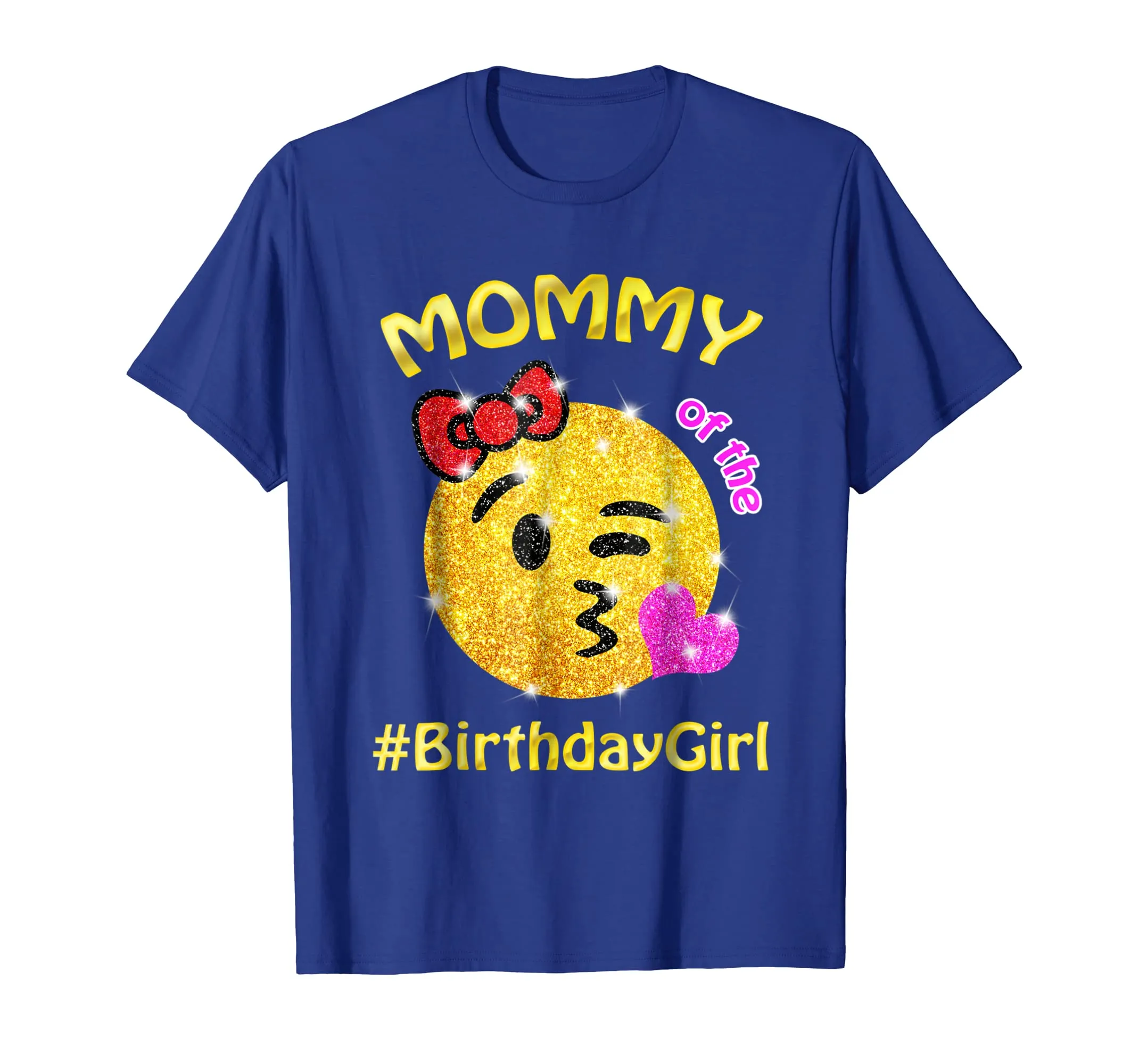 Mommy Of The Birthday Girl Emoji Shirt Gifts Mom Mother Part