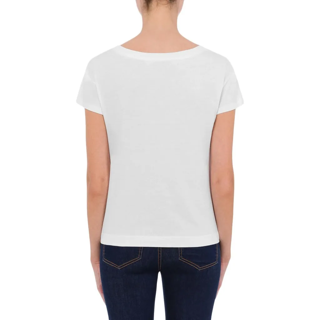 Moschino Women's Logo T-Shirt - Stylish Cotton Wear