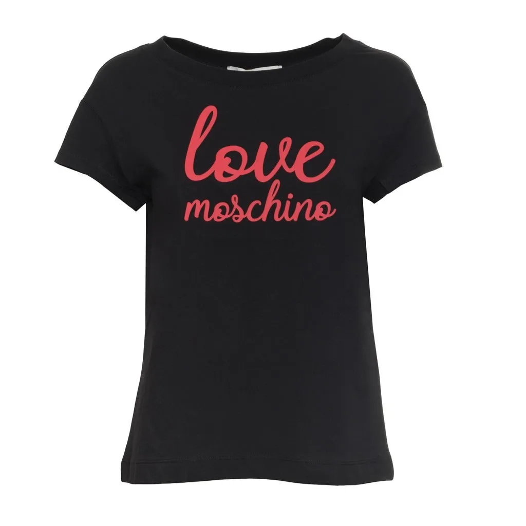 Moschino Women's Logo T-Shirt - Stylish Cotton Wear