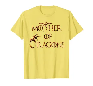 Mother Of Dragons T-shirt , Lava Edition
