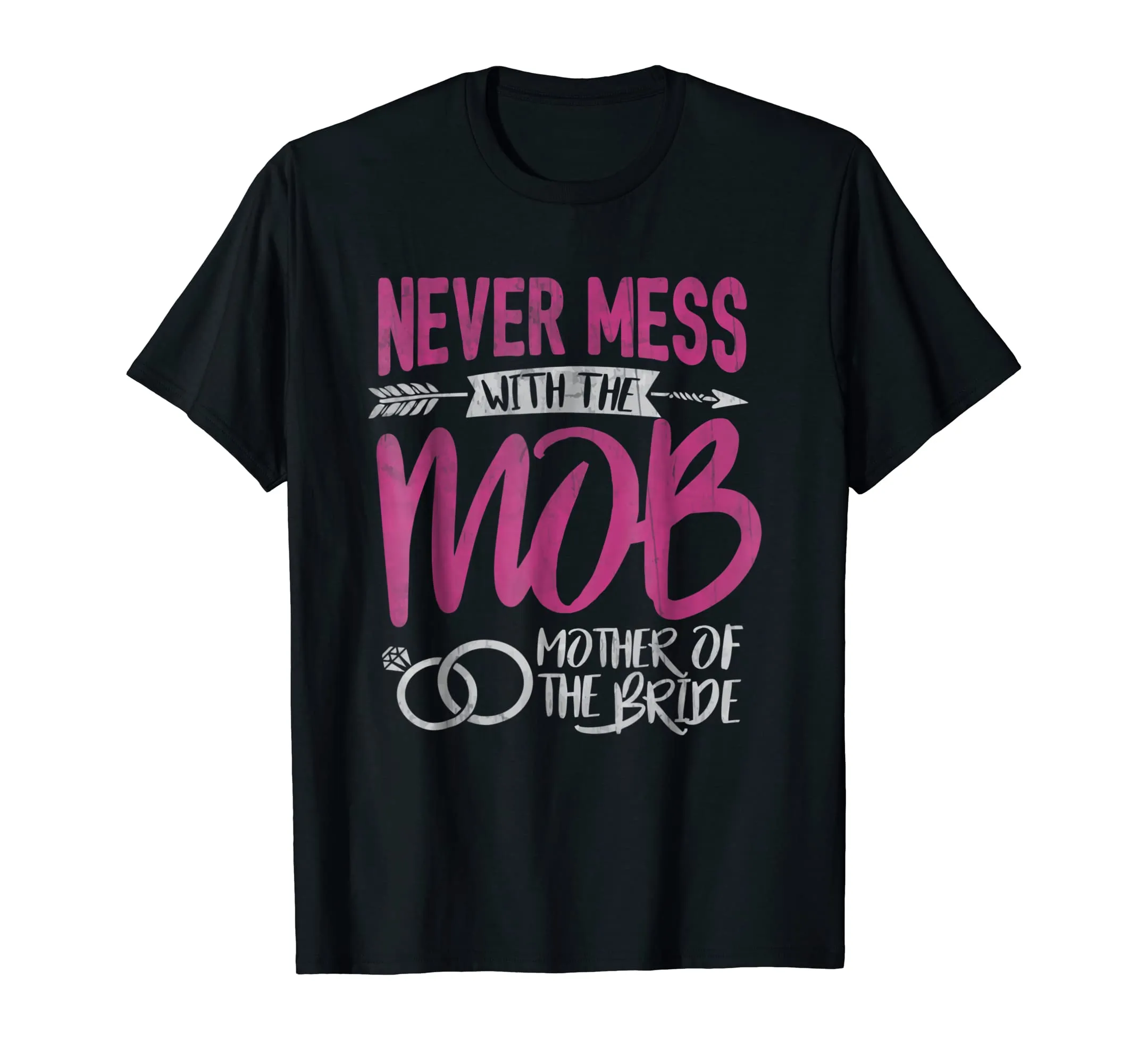 Mother Of The Bride Shirt Wedding Party MOB Mom T-Shirt