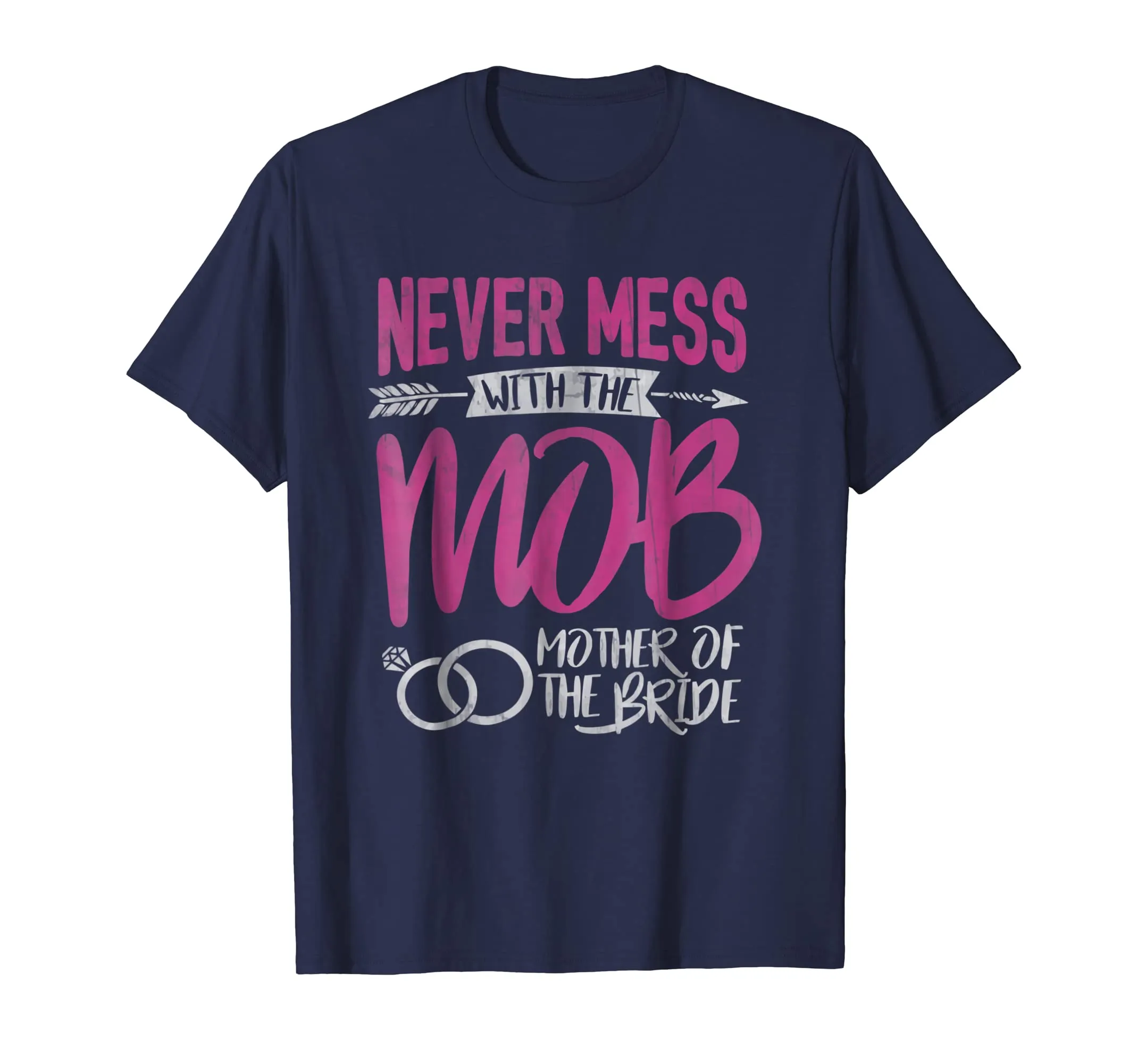 Mother Of The Bride Shirt Wedding Party MOB Mom T-Shirt