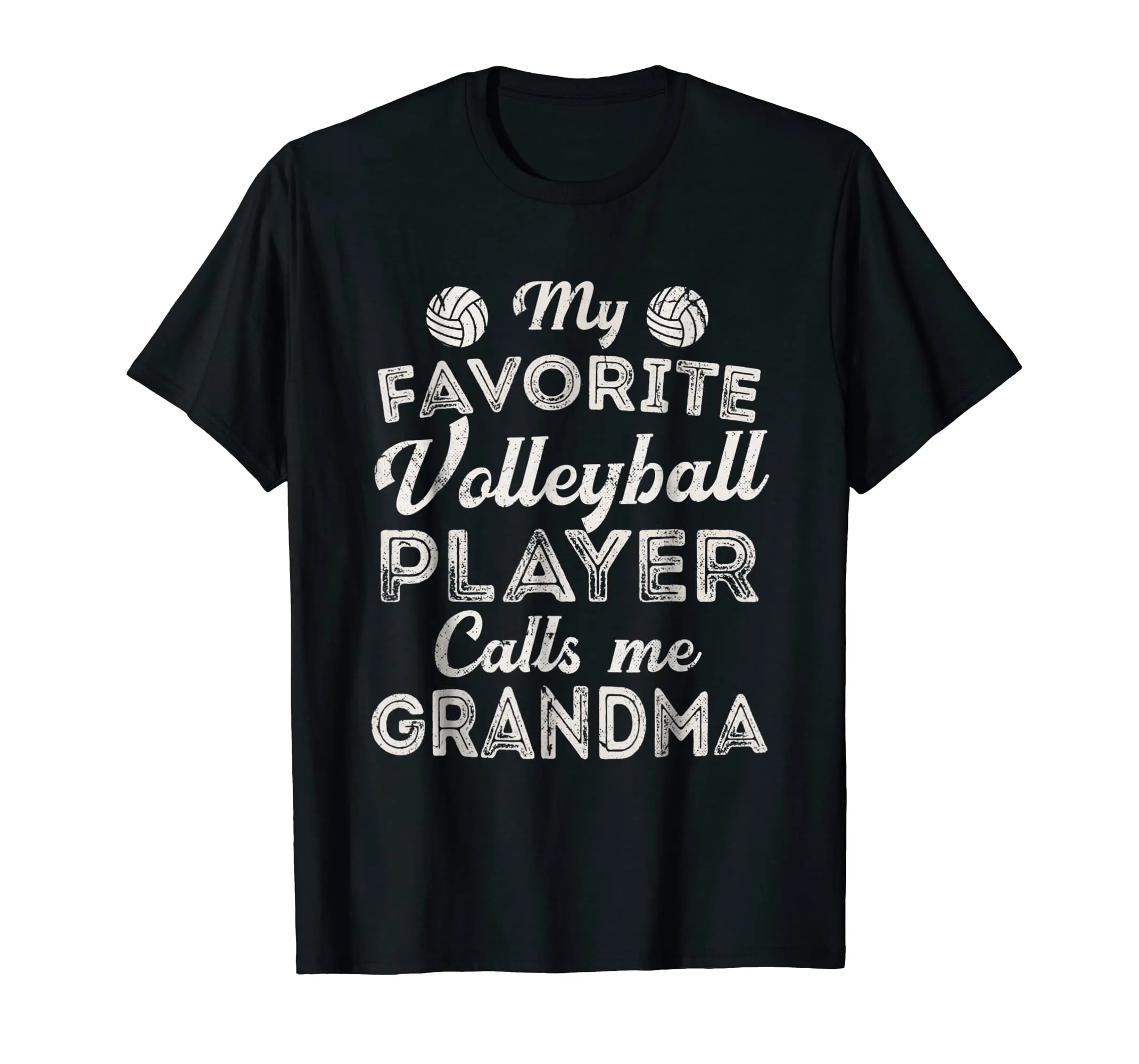 My Favorite Volleyball Player Calls Me Grandma Shirt Mother