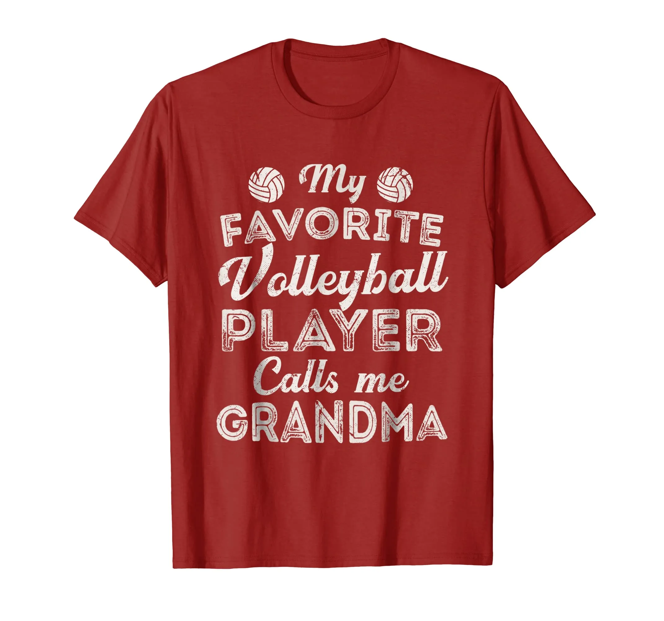 My Favorite Volleyball Player Calls Me Grandma Shirt Mother