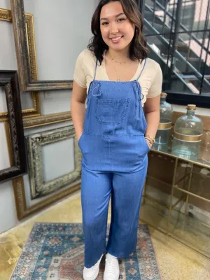 Nicki Blue Lyocell Jumpsuit
