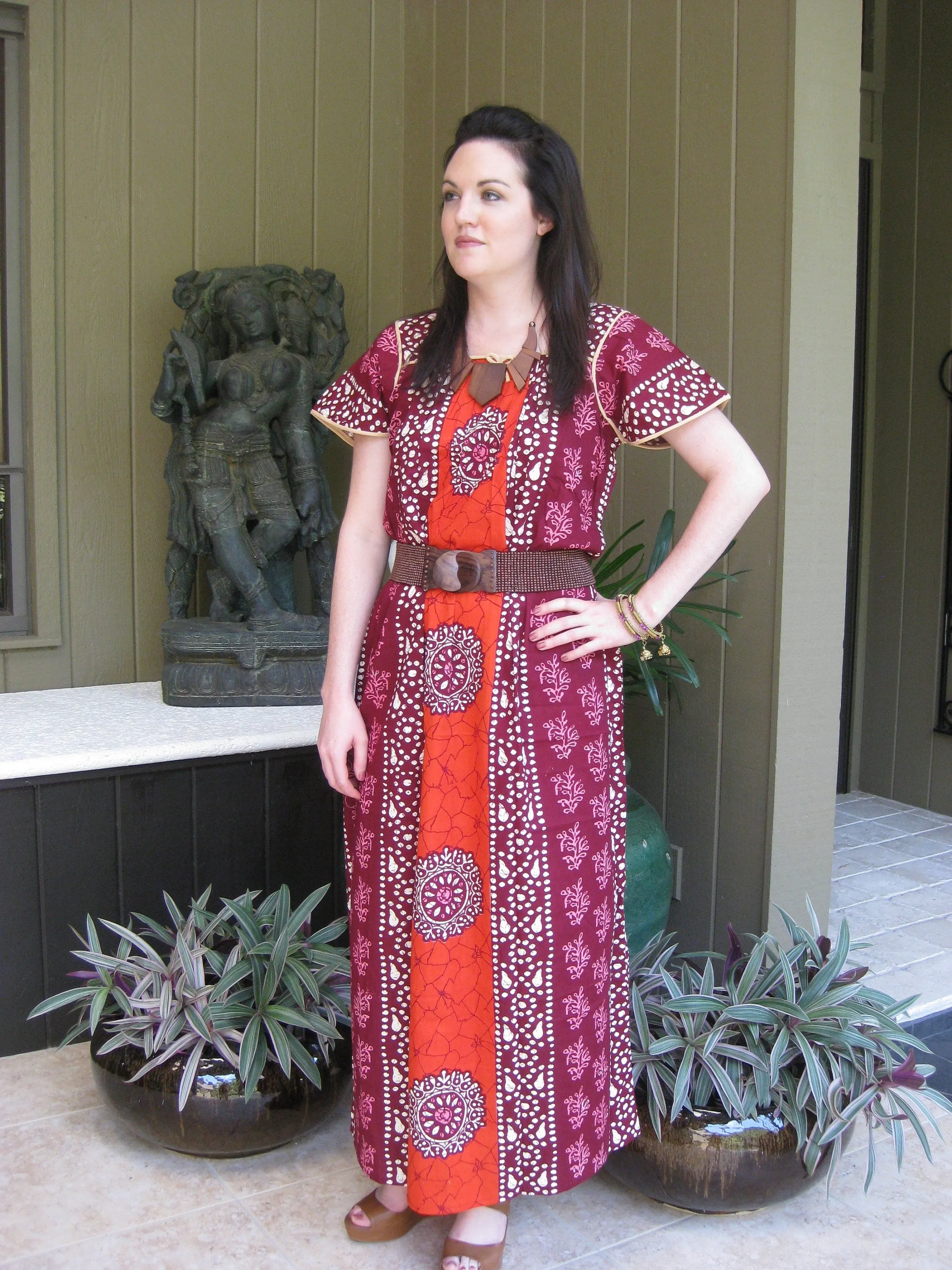 ohemian Caftan Dresses, Kaftan Maxi Dress, Soft Yellow Lounge Resort Wear,  M