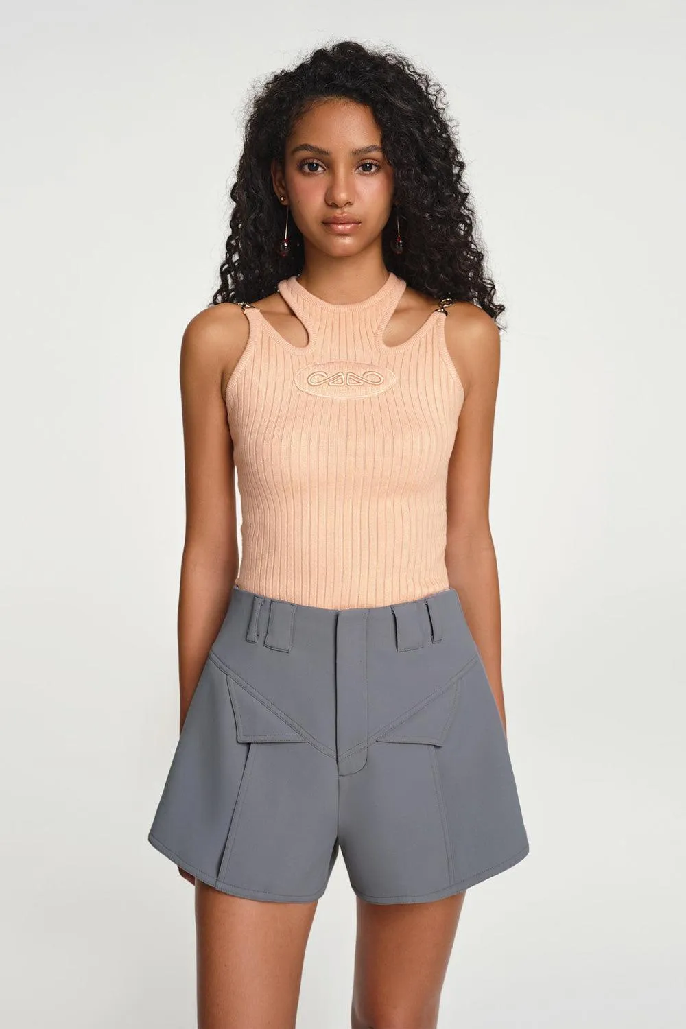 Orizuru Crepe Shorts