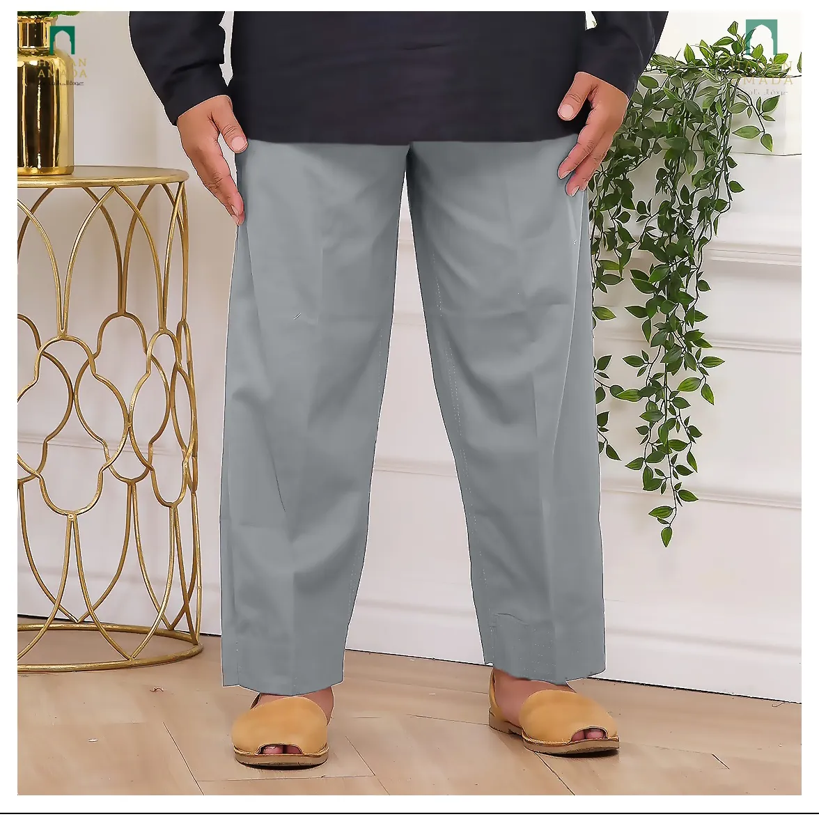 Pants- Light Grey