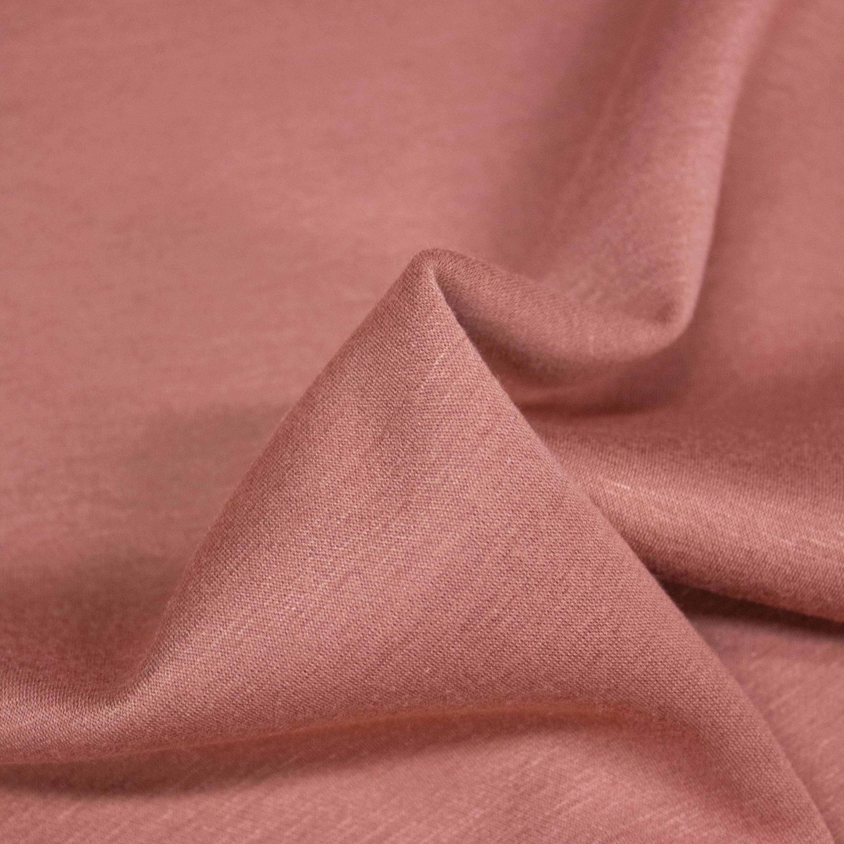 Pete Dusty Pink Polyester Punta di Milano Jersey