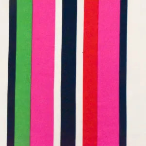 Pink-Green-Multi Stripe Printed Double Brushed ITY Jersey Knit Fabric