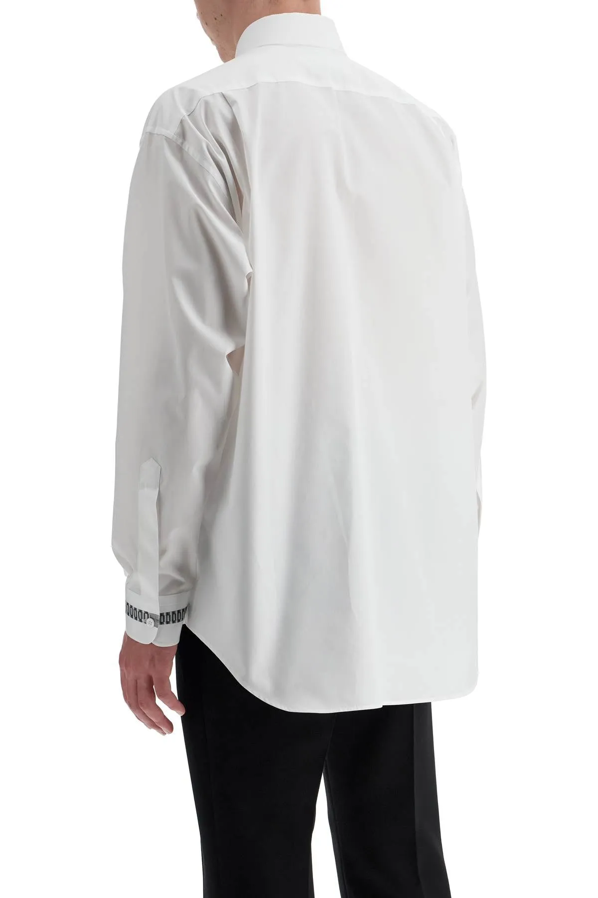 PRINTED CUFF SHIRT WITH UNIQUE