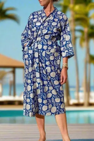 PROVENAL BLUE KIMONO