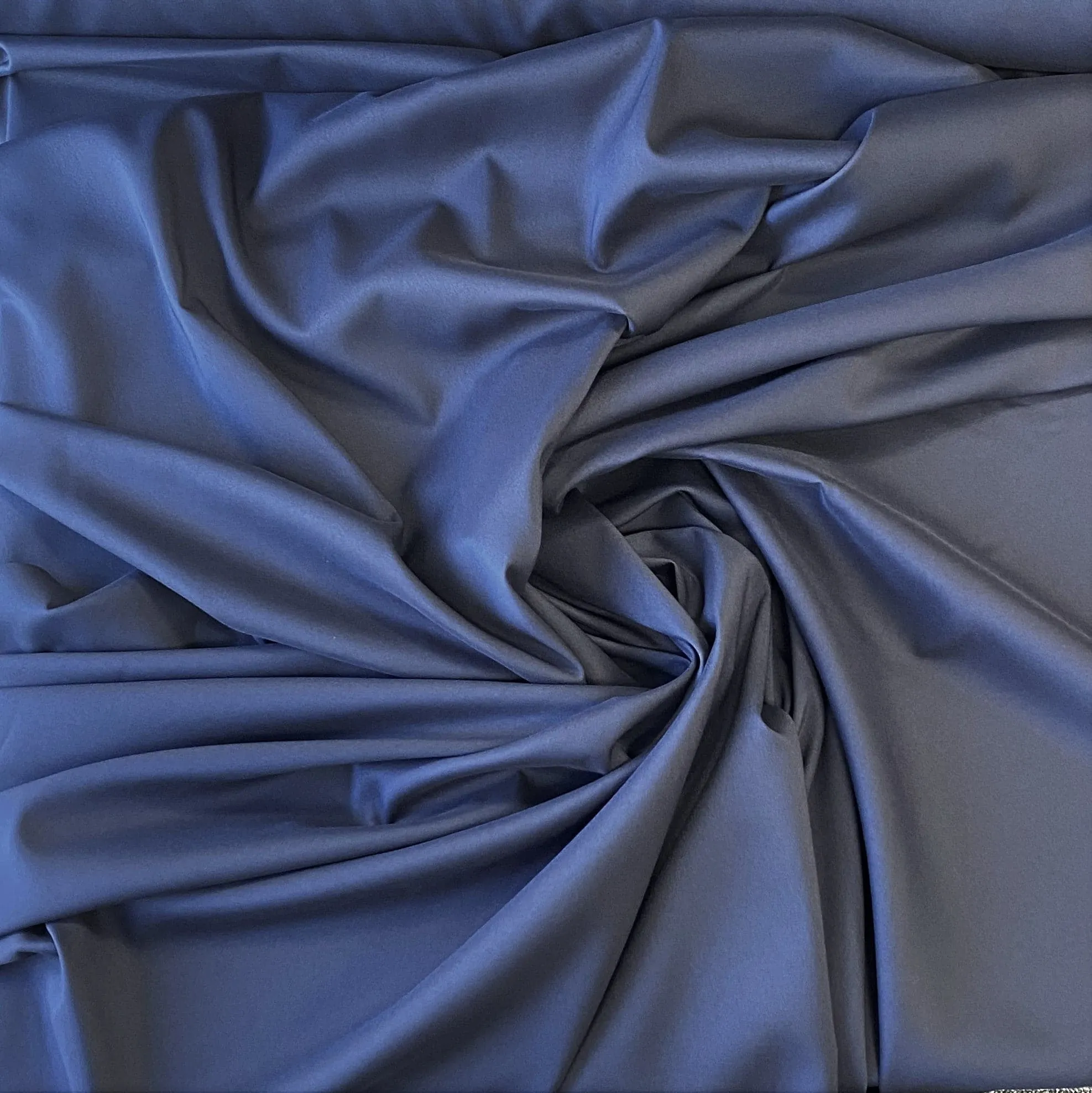 Recycled Polyester Poplin Navy